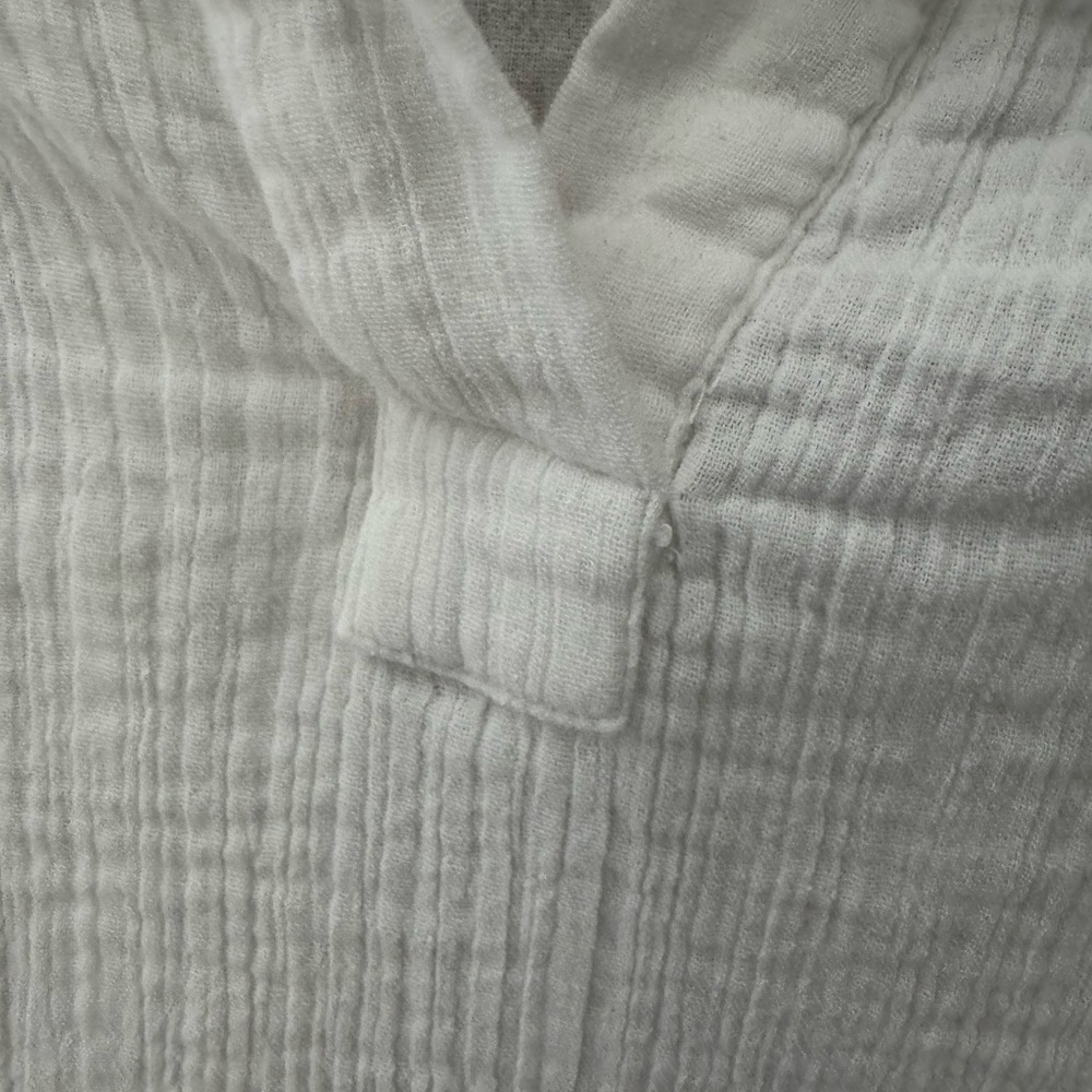 Vineyard Vines White Cotton Gauze swim coverup Tunic Medium - Picture 4 of 6